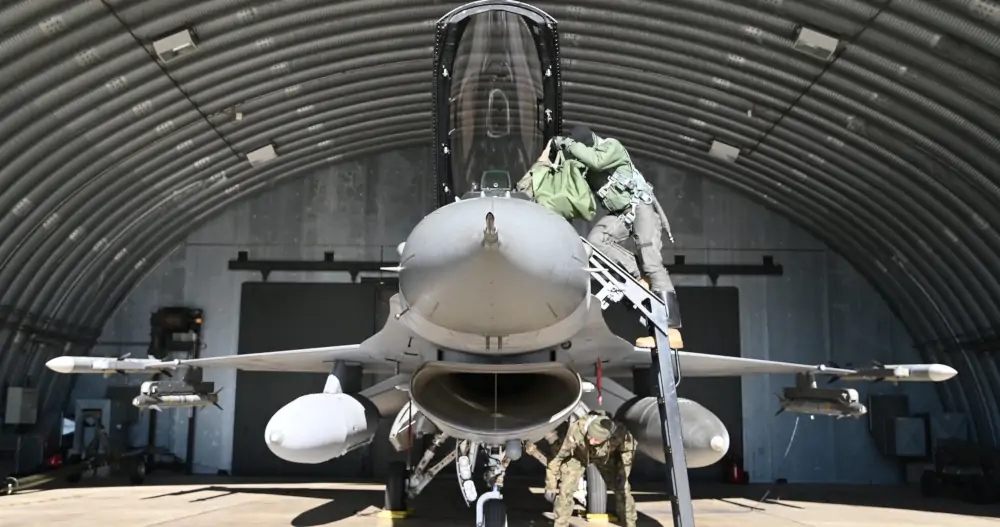 32 Baza Lotnictwa Taktycznego przygotowana do Baltic Air Policing - Foto: materiały 32.BLT