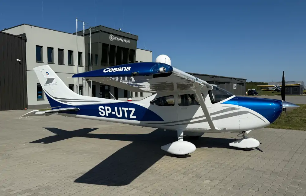 Nowa Cessna 182T Skylane dla CKL Politechniki Poznańskiej