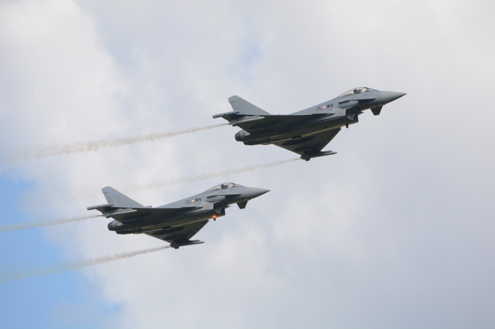 Para Eurofighterów - Zdjęcie ilustracyjne - Foto: Pixabay License