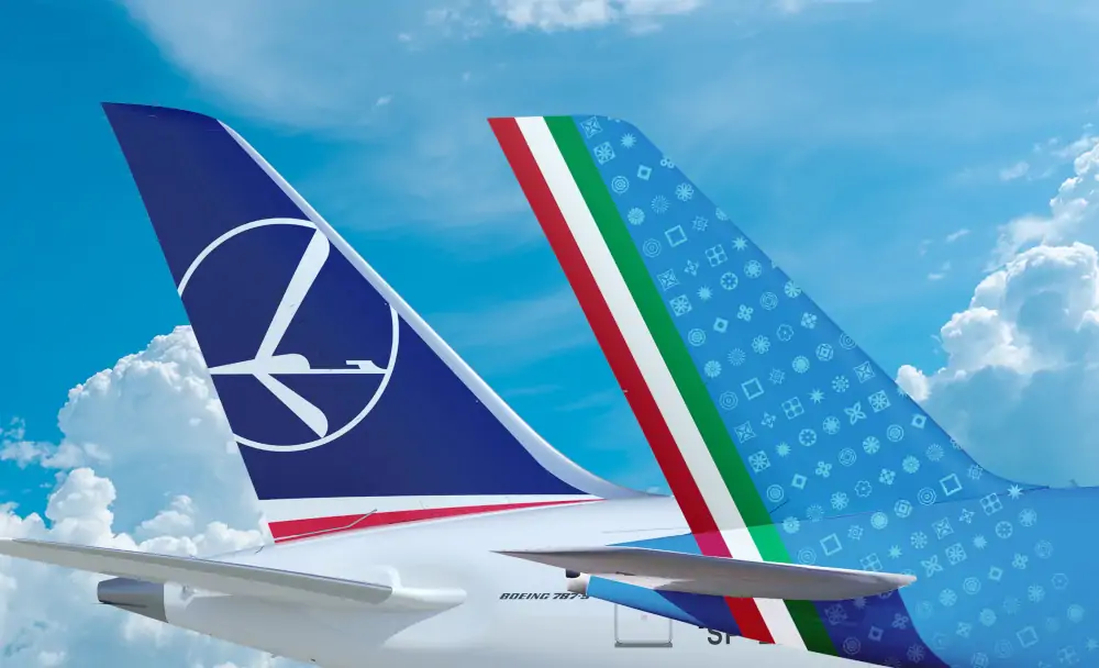 Polskie Linie Lotnicze LOT nawiązały współpracę z ITA Airways w formule codeshare