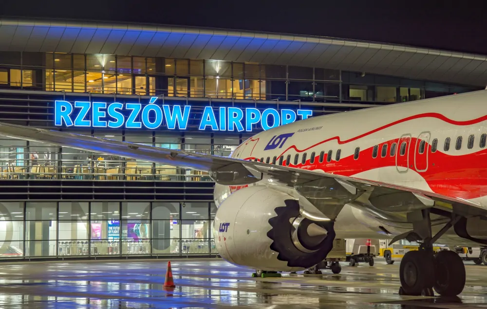 Zdjęcie ilustracyjne - Foto: Krystian Dobrzański / Port lotniczy Rzeszów-Jasionka