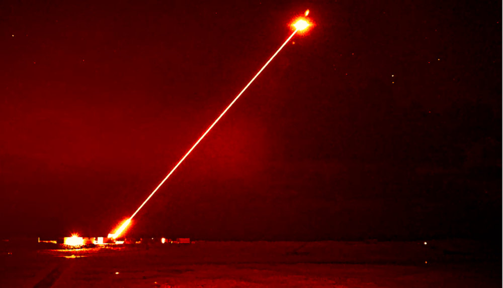 Test laserowej broni MBDA