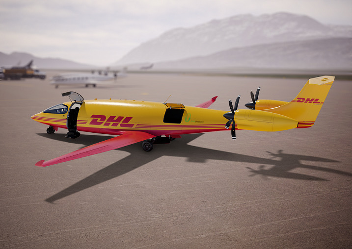 dhl samoloty elektryczne