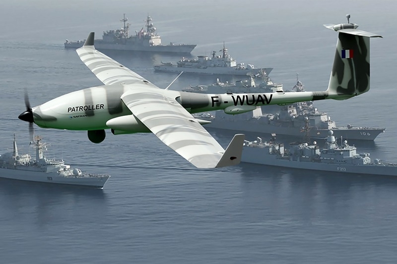 Zdjęcie ilustracyjne / Bezzałogowy Patroller Safran - Foto: European Defence Agency