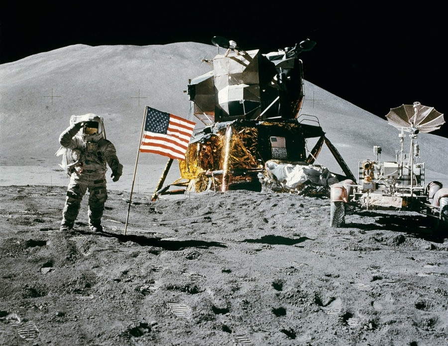 Lądowanie człowieka na księżycu - Misja Apollo realizowana w latach 19661972 - Foto: Pixabay / NASA