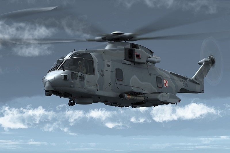 Śmigłowiec AW-101 dla Brygady Lotnictwa Marynarki Wojennej - Grafika: PZG