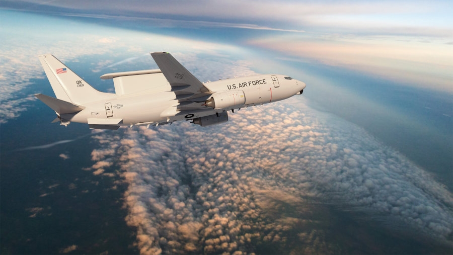 Samolot wczesnego ostrzegania i kontroli powietrznejE-7 - Foto: Boeing