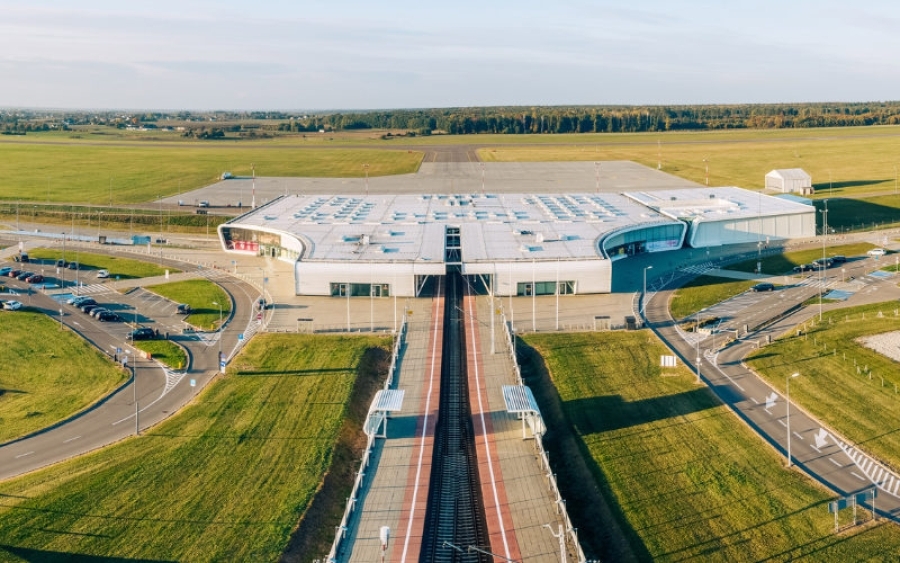 Terminal portu lotniczego w Świdniku - Foto: Port Lotniczy Lublin