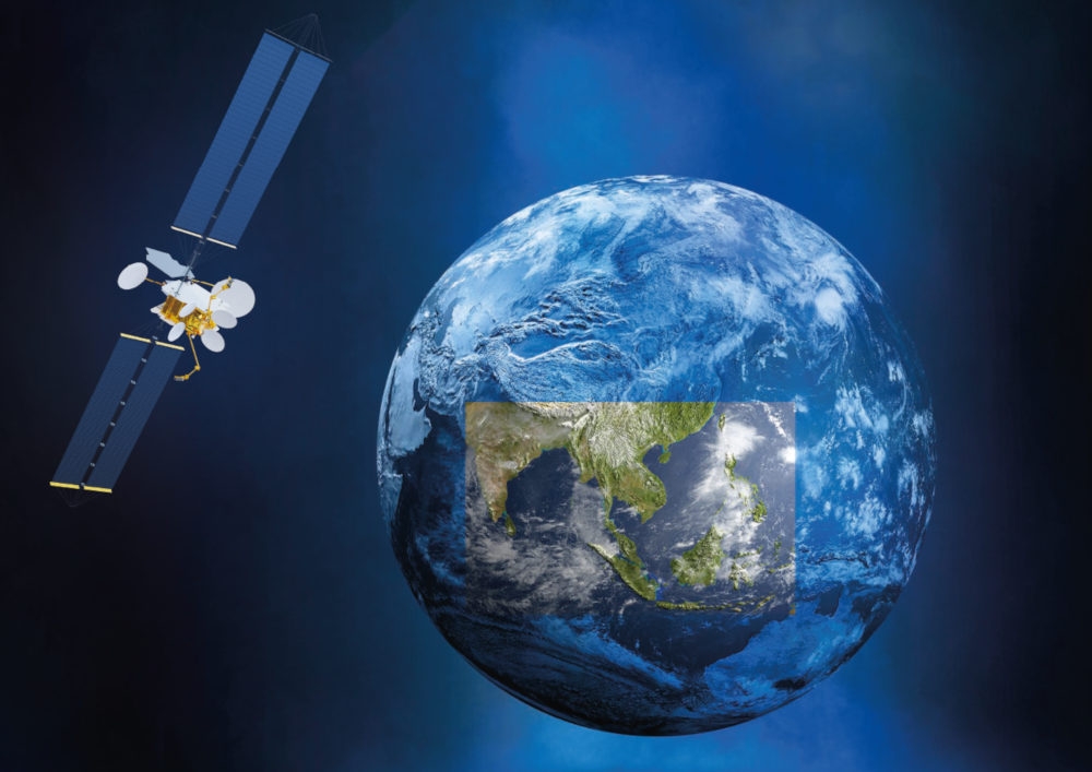 Satelita OneSat zapewni łączność szerokopasmową milionom klientów Thaicom  Copyright Airbus - 