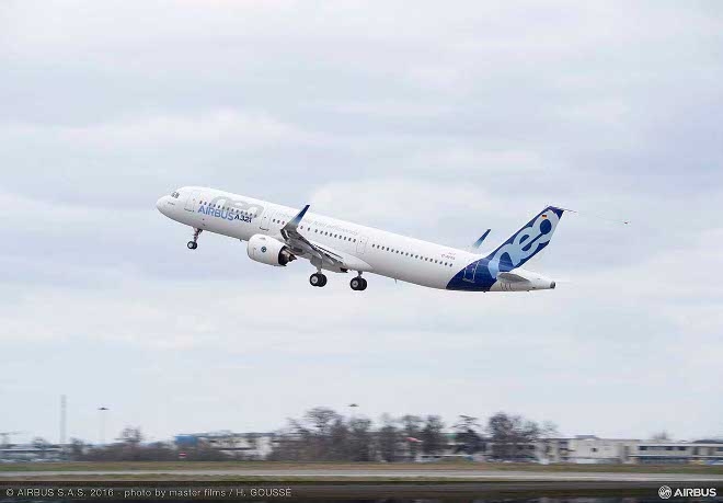 A320neo to najlepiej sprzedająca się rodzina samolotów wąskokadłubowych. -