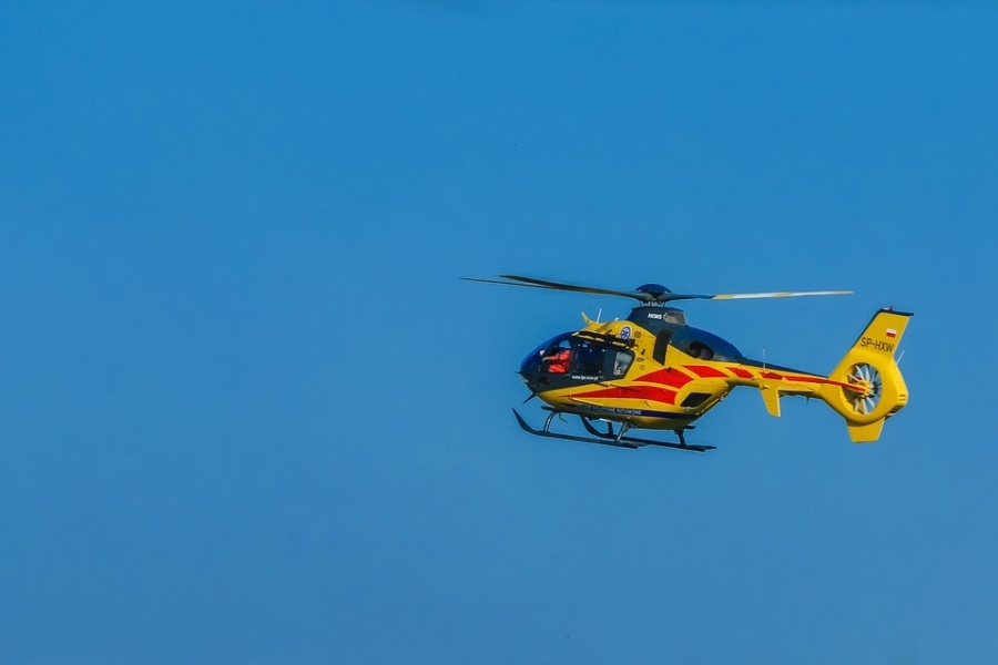 Zdjęcie poglądowe / Śmigłowiec EC-135 LPR - Foto: Pixabay License