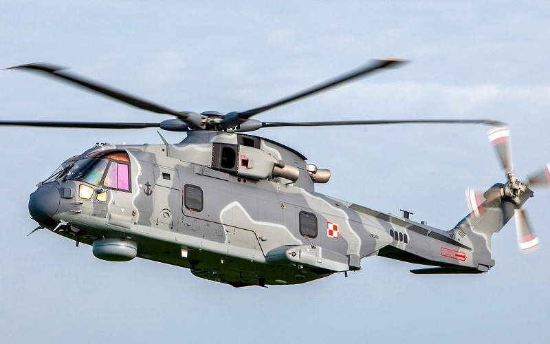 AW101 w polskich barwach - Foto: PZL Świdnik / Leonardo