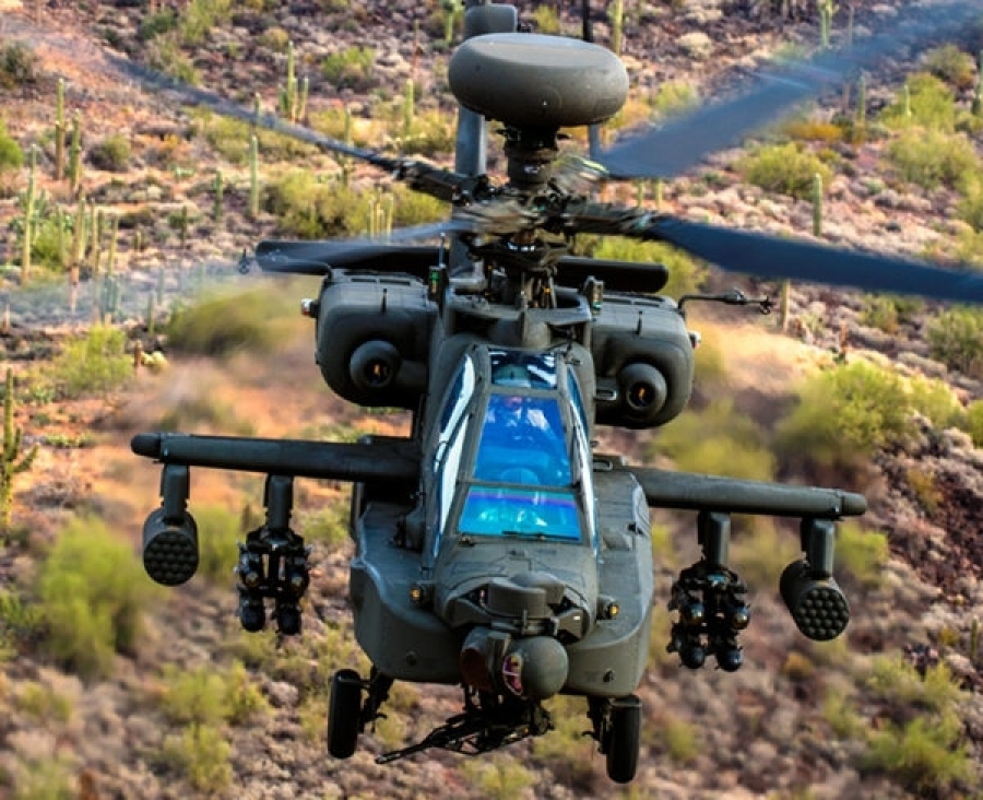 Śmigłowiec bojowy Apache AH-64E - Foto: Boeing
