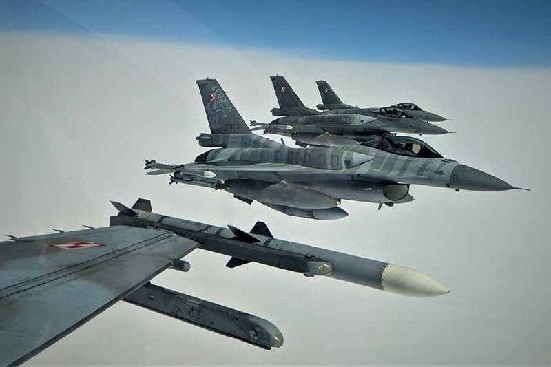 Trwa NATO Tiger Meet. Uczestniczą w nim polskie samoloty. - Foto: 31.BLT