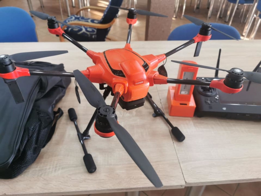 Dron yuneec h520e dla WOPR i PZW. - Foto: WOPR Nysa
