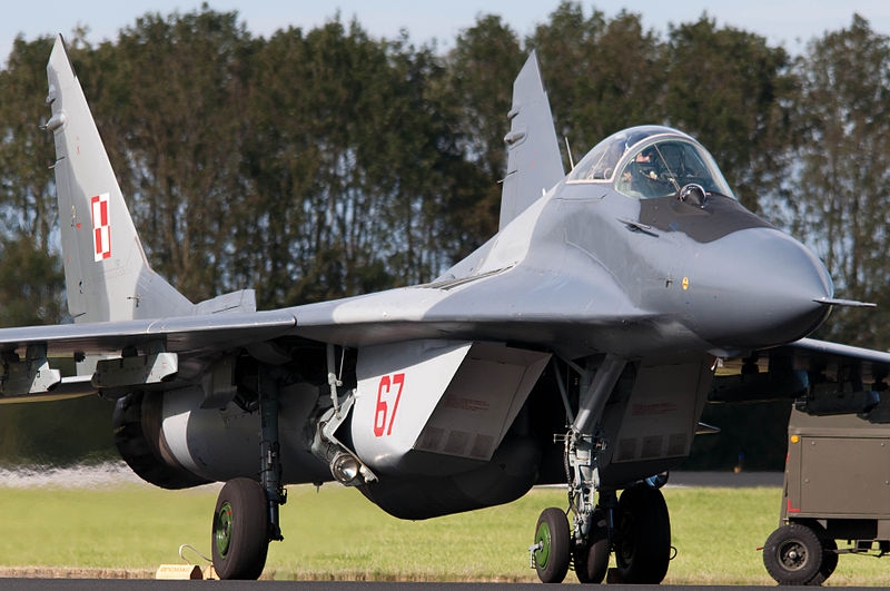 Zdjęcie Mig-29 z nr 67 wykonane w 2011 roku na Leeuwarden Airshow / Źródło: By Gerard van der Schaaf (67) [CC BY 2.0 (http://creativecommons.org/licenses/by/2.0)], via Wikimedia Commons - 