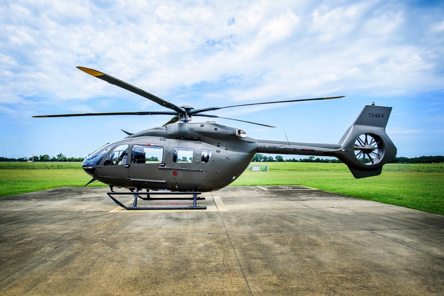 Airbus dostarczył pierwszy śmigłowiec UH-72B Lakota Gwardii Narodowej Wojsk Lądowych USA. - Foto: Airbus