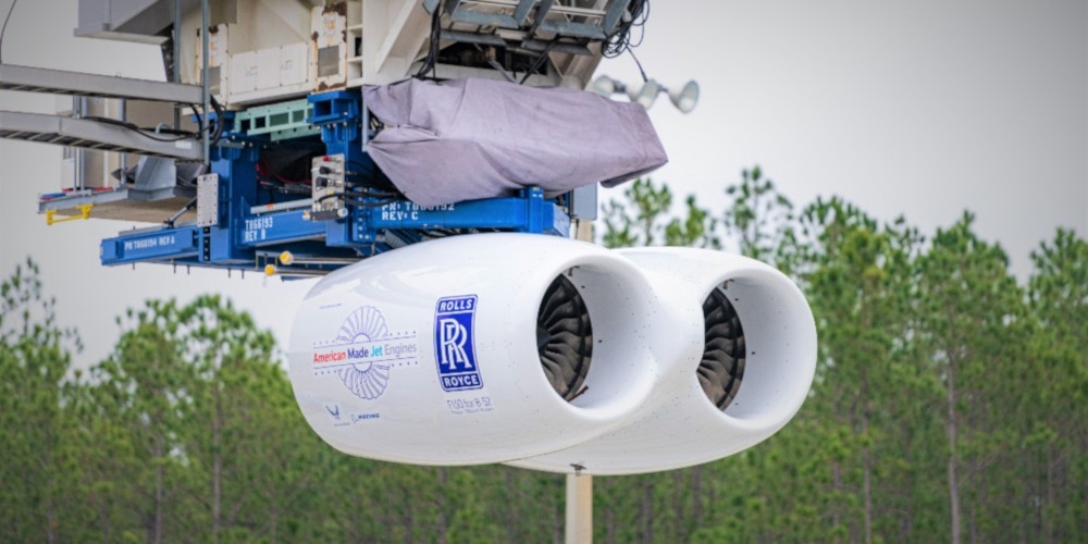 Silniki Rolls-Royce F130 do B-52 podczas testów - Foto: Rolls-Royce / Materiały prasowe