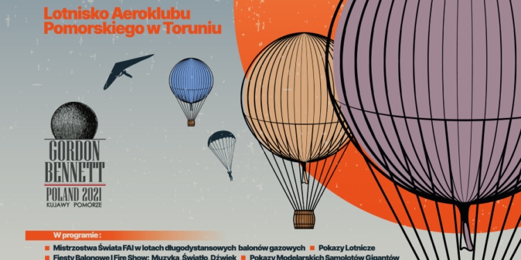 Coraz bliżej do startu 64. Pucharu Gordona Bennetta. - Grafika: Aeroklub Polski
