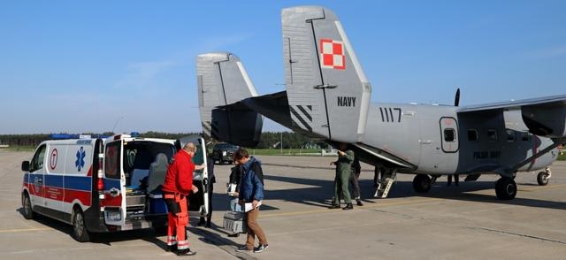 An-28TD z 43 Bazy Lotnictwa Morskiego. Fot.: kpt. M. Braszak -