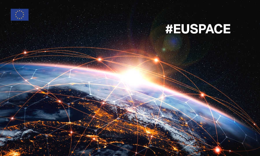 Program kosmiczny UE wkracza na nową ścieżkę wraz z uruchomieniem Agencji Unii Europejskiej ds. Programu Kosmicznego, EUSPA. - Grafika: ©EUSPA