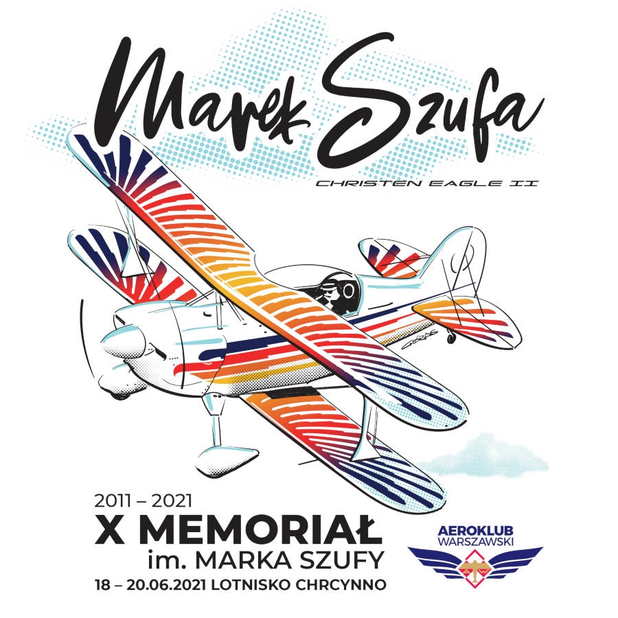 Puchar Polski Latających Makiet Samolotów - X Memoriał im. Marka Szufy. - Grafika: Organizatorzy Zawodów