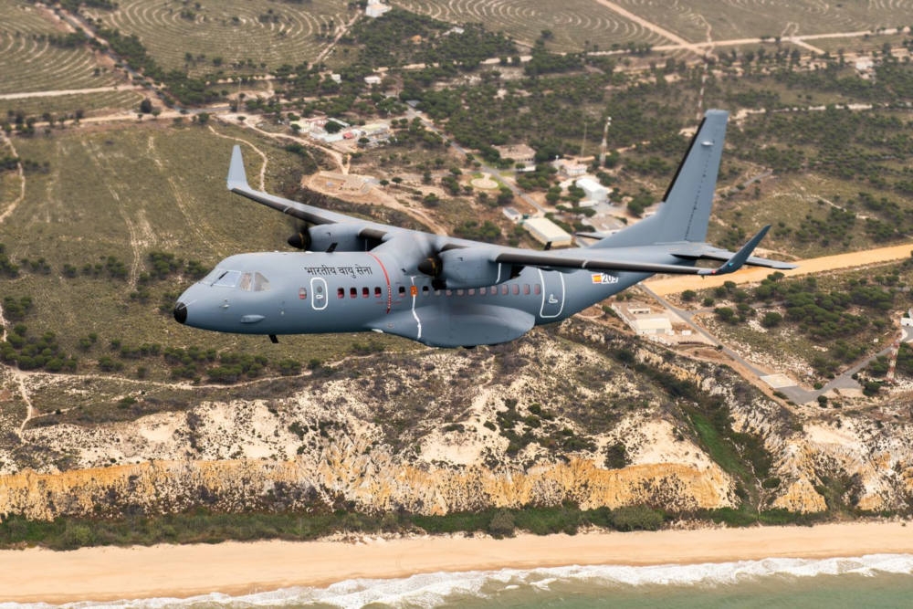 Airbus dostarczył Indiom pierwszy zamówiony samolot C295 - Foto: Airbus