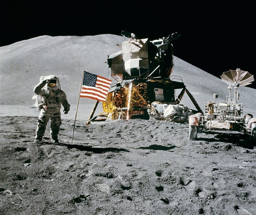 Lądowanie na Księżycu - Misja Apollo - Foto: NASA / Pixabay License