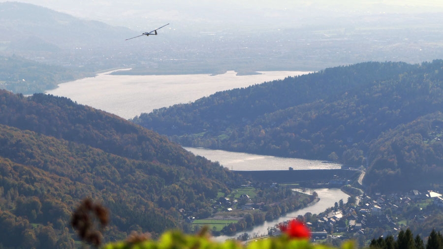 Widok z góry Żar - Foto: Mirosław Waluś