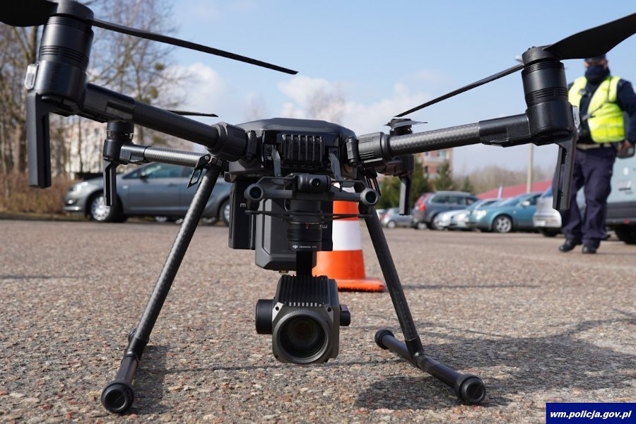 Kolejny dron w służbie Policji. - Foto: Policja.gov.pl
