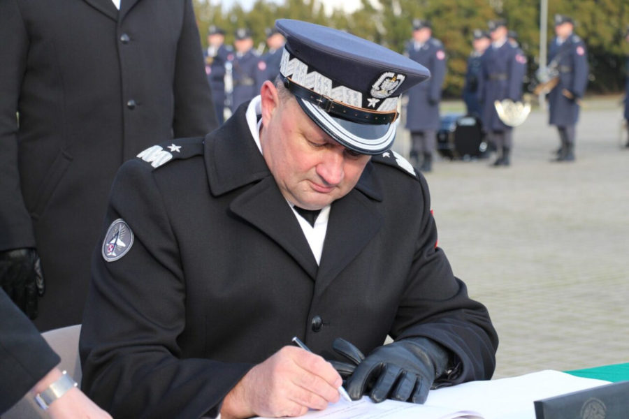 Przekazanie obowiązków dowódcy 4SLSz