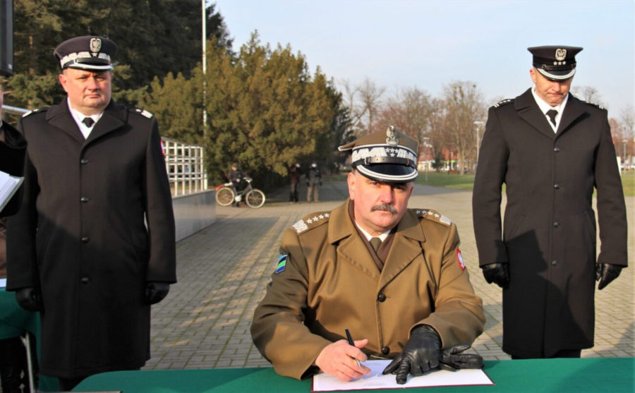 Przekazanie obowiązków dowódcy 4SLSz