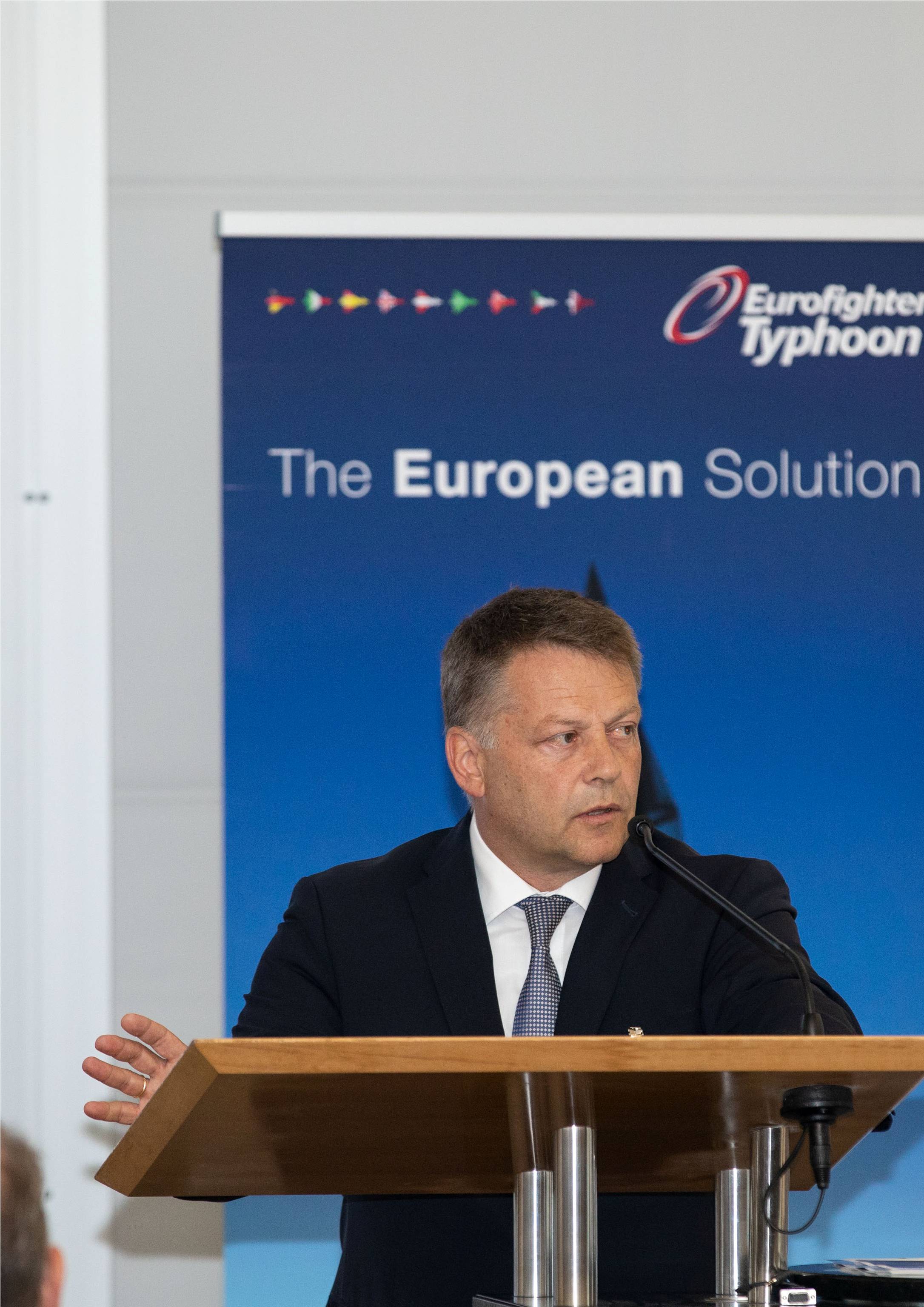 Eurofighter prezes Volker Paltzo