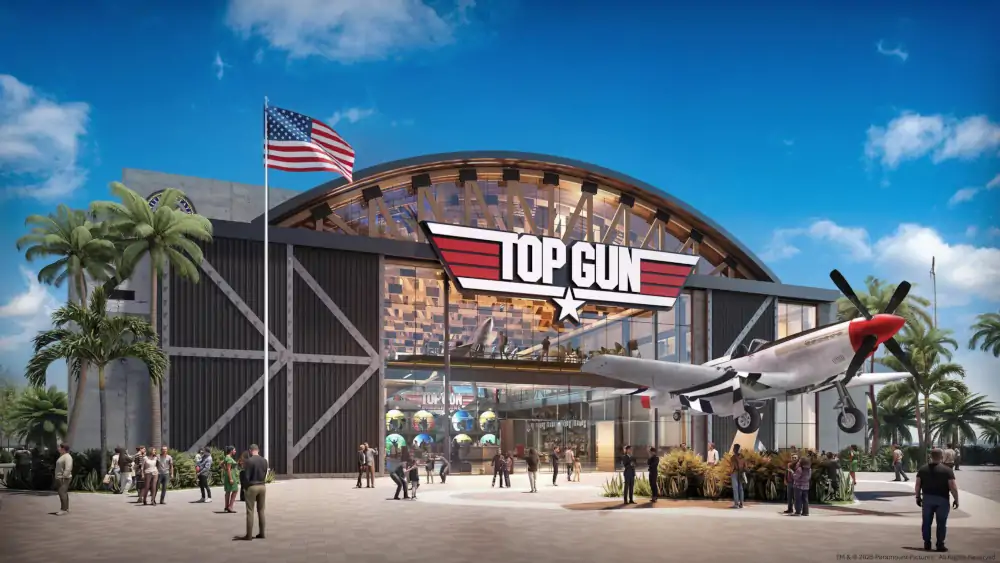 Top Gun Experience w Las Vegas - Wizualizacja