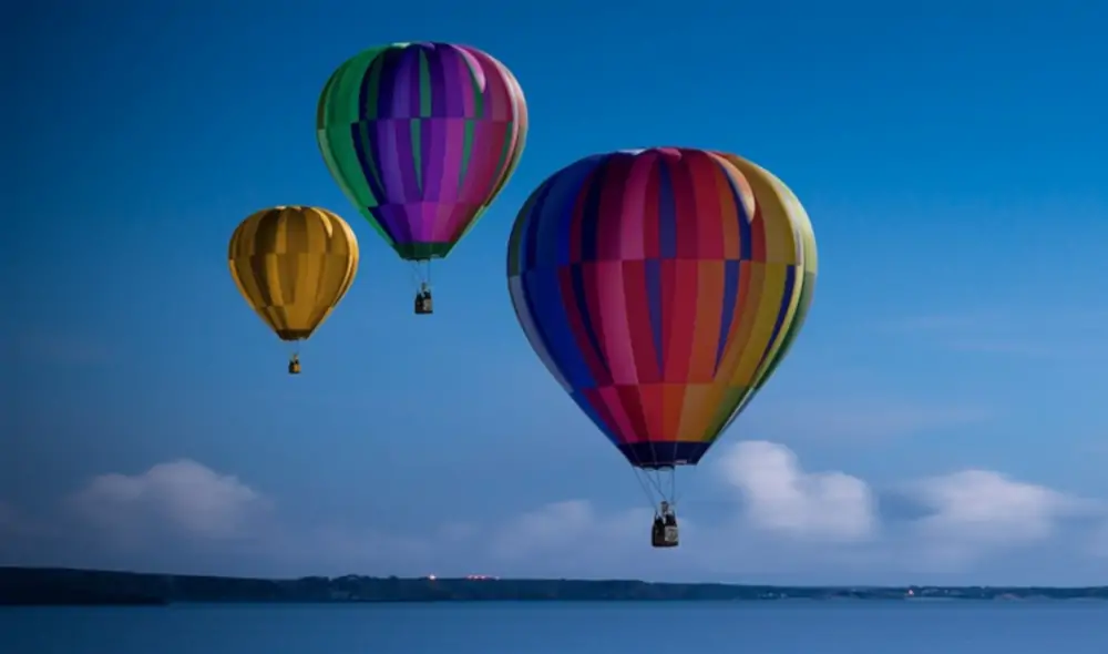 Balony nad wodą