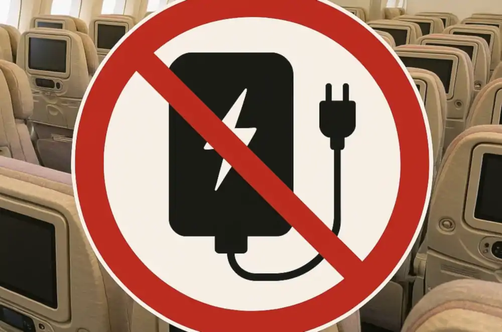 Emirates wprowadza zakaz korzystania z power banków na pokładzie