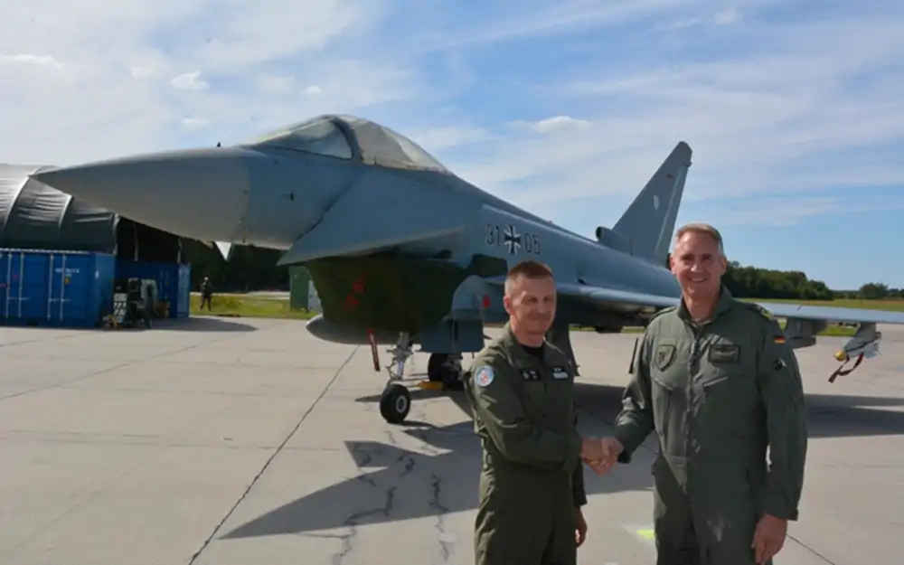 Polsko-niemiecka współpraca wojskowa – Eurofightery w Mińsku Mazowieckim