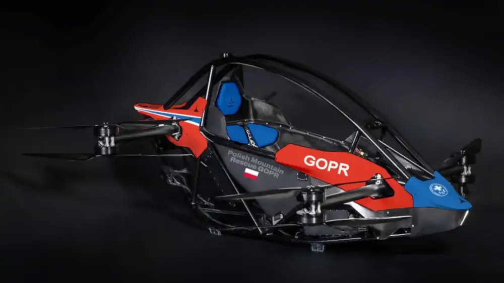 Jetson ONE – eVTOL w barwach GOPR