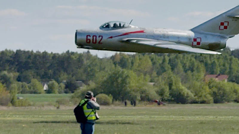 Pokaz MiG-15Bis - JedlińSKY 2025
