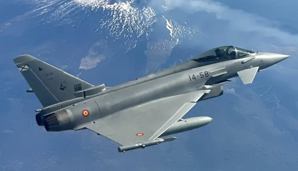 Hiszpański Eurofighter - Foto: Hiszpańskie Siły Powietrzne