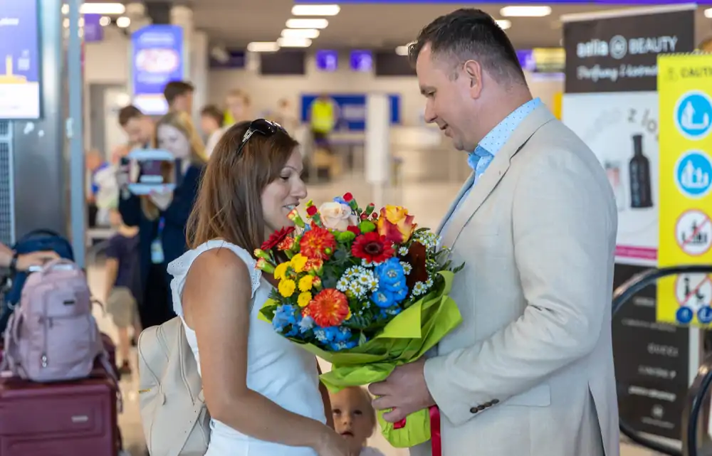 Milionowy pasażer na lotnisku Jasionka