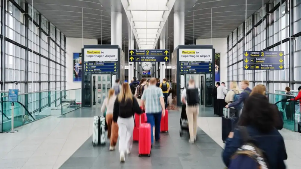 Terminal portu lotniczego w Kopenhadze