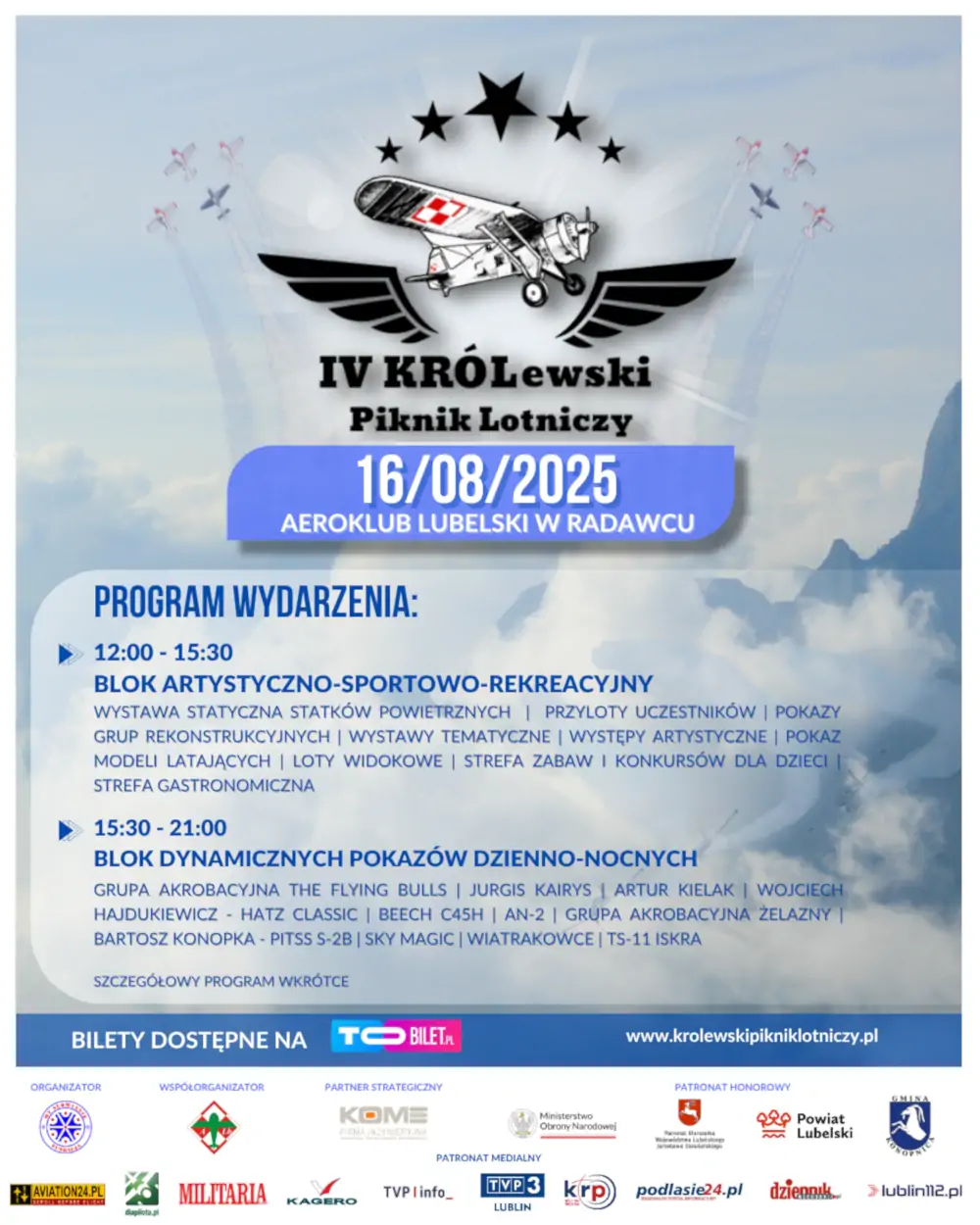 KRÓLewski Piknik Lotniczy 2025 w Radawcu