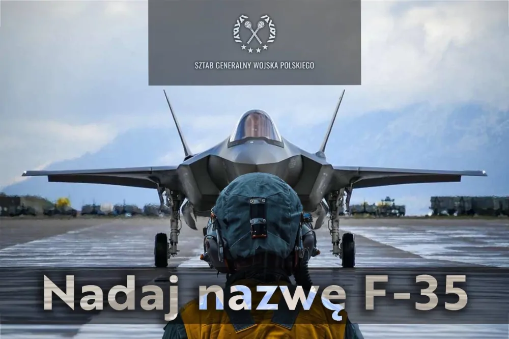 Konkurs na nazwę dla polskiego F-35 - grafika: SGWP