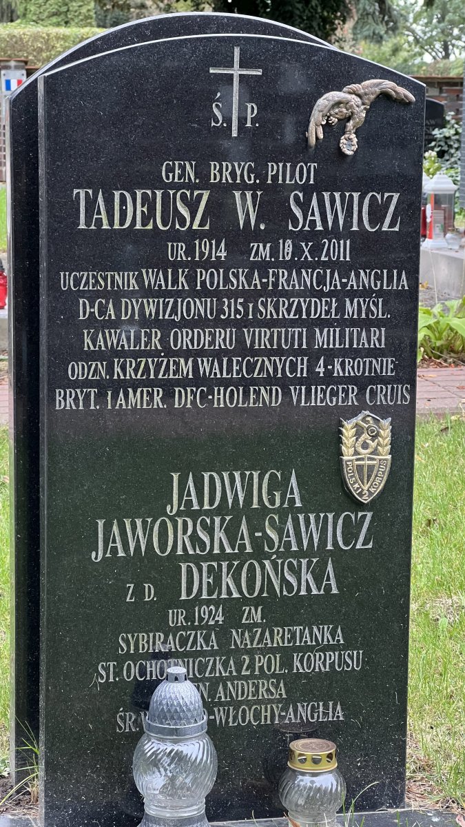 Powązki Wojskowe Warszawa Lotnicy