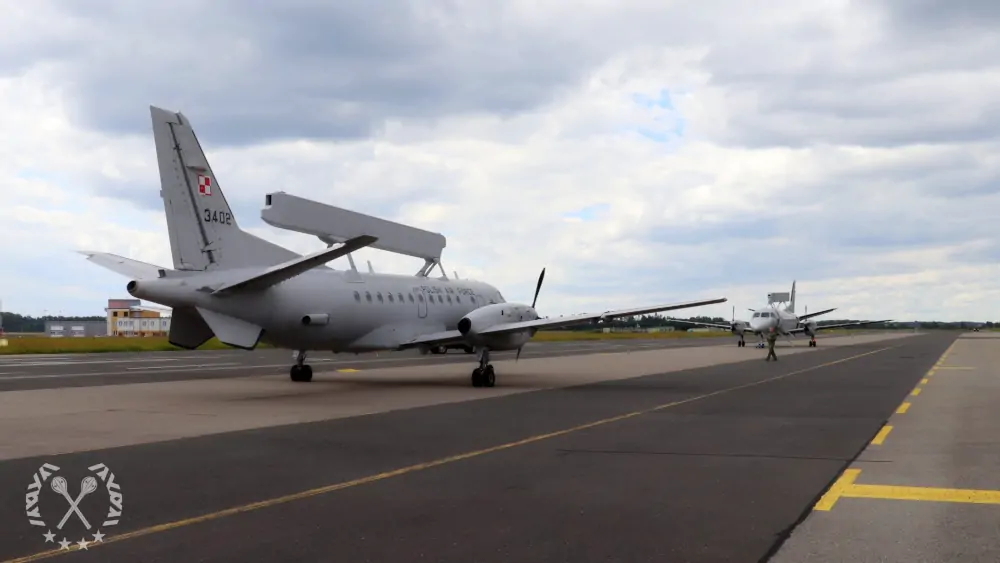 Saab 340 AEW w Gdyni