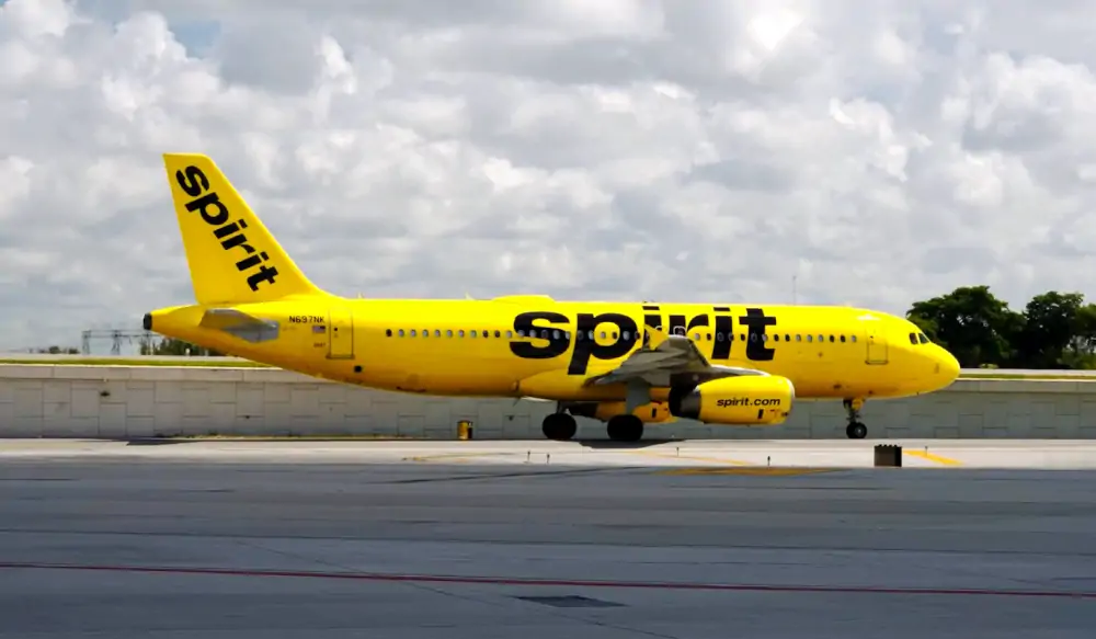 Airbus A319 Spirit Airlines - Foto: Mat. prasowe Spirit Airlines