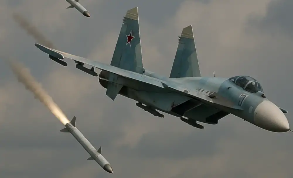 Próba zestrzelenia Su-27