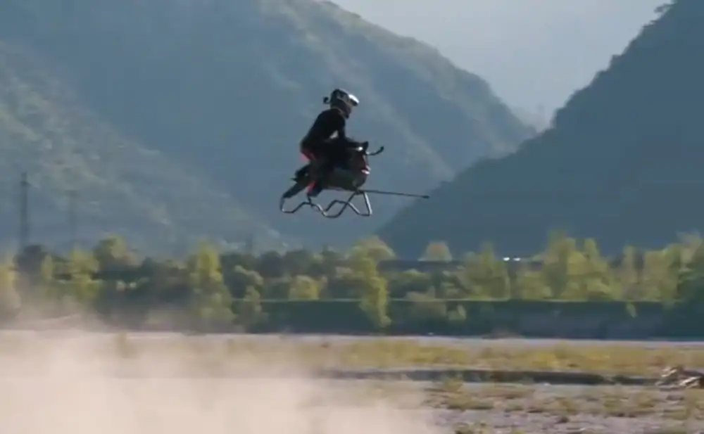 Volonaut Airbike – pojazd jak z 