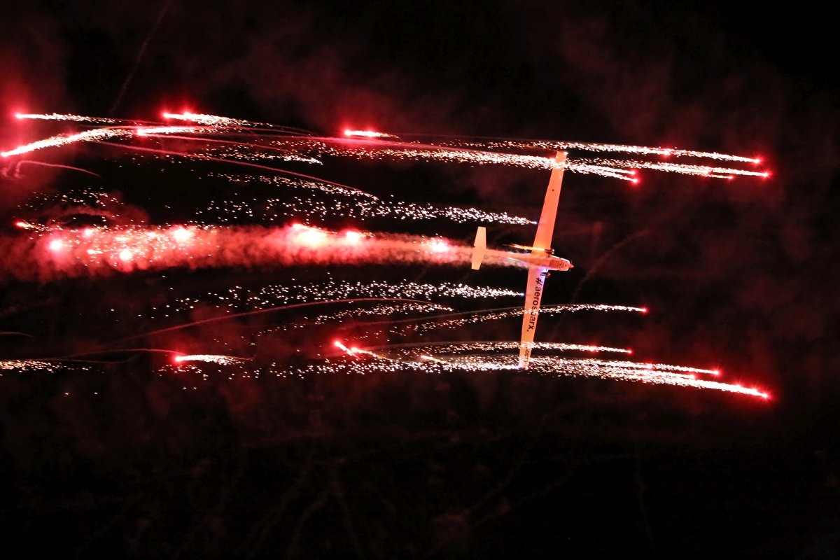 Wieczorna część pokazów lotniczych w Świdniku - Foto: Świdnik Air Festival - Organizatorzy